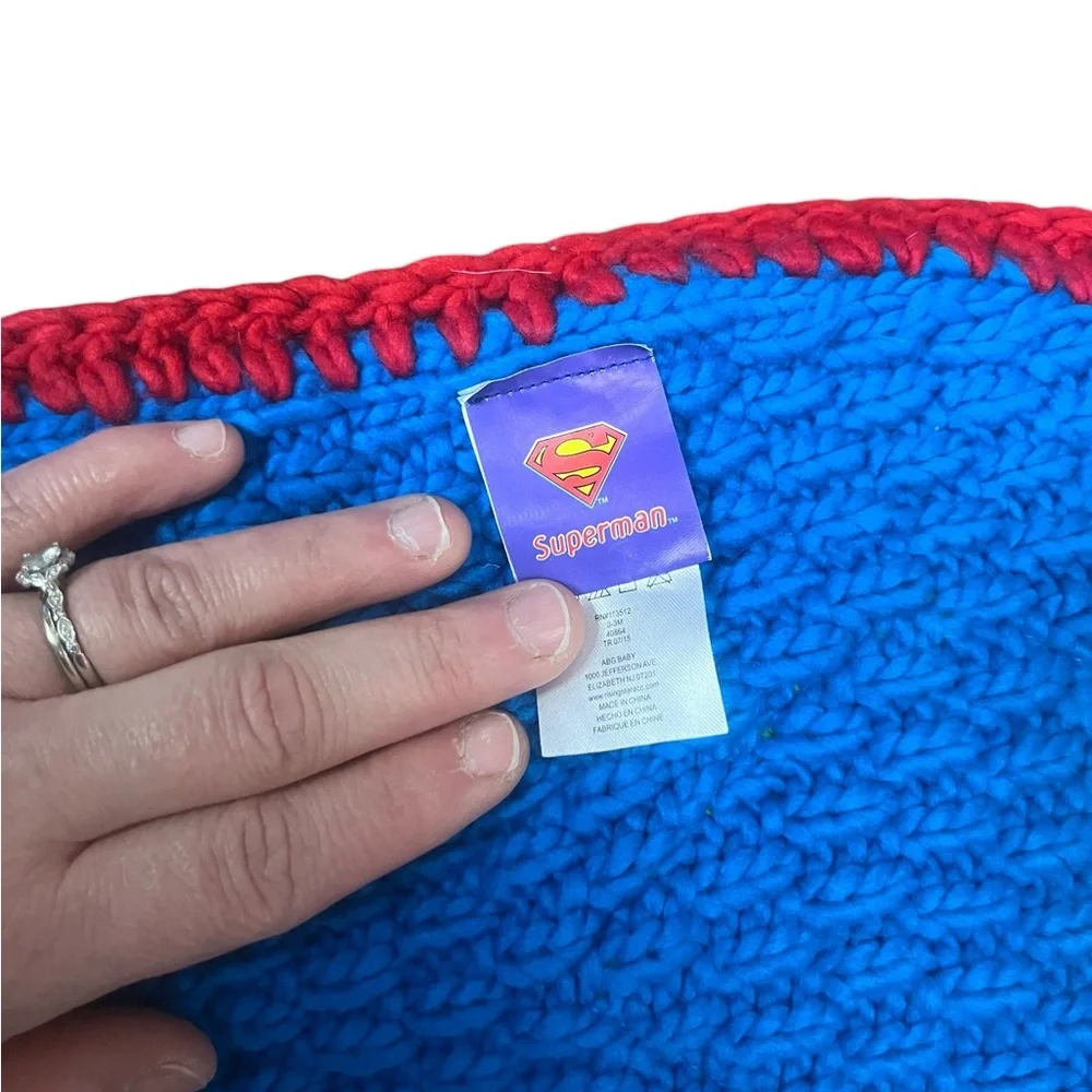 DC Comics Baby Superman Knitted Cape